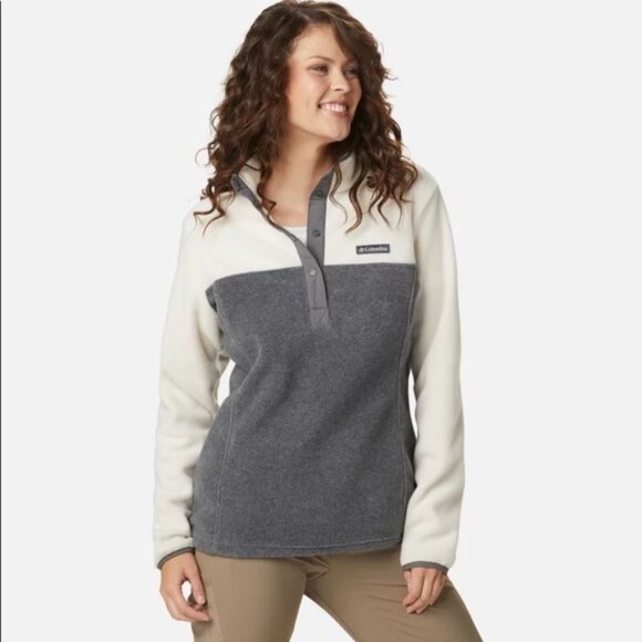 Columbia Jackets & Blazers - Columbia Women's Benton Springs Half Snap Fleece Pullover Size XXL New With Tags